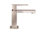 Bateria umywalkowa Gessi Rettangolo bez korka - Finox Brushed Nickel
