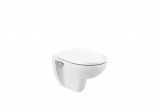Miska WC Roca Victoria 35,5x53 cm, podwieszana Rimless - biała