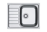 Zlewozmywak Franke Spark SKL 611-63, 63,5x50cm, stal szlachetna len