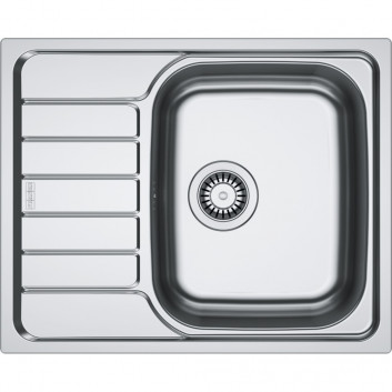 Zlewozmywak Franke Spark SKL 611-63, 63,5x50cm, stal szlachetna len