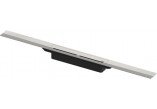 Profil prysznicowy Tece Drainprofile z powłoką PVD, stal szczotkowana 1000 mm, w kolorze czarnym 