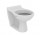 Miska WC stojąca Ideal Standard Contour 21 Schools 36x53 cm, ściśle mocowana, przylegająca do ściany, wysokość 35,5 cm - biała