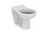 Miska WC stojąca Ideal Standard Contour 21 Schools 36x53 cm, ściśle mocowana, przylegająca do ściany, wysokość 35,5 cm - biała