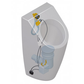 Radarowe sterowanie pisuaru Villeroy&Boch O.Novo Prodetect 2, 9190N100