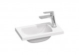 Umywalka Ravak Classic II 40x22 cm, meblowa lub wisząca, z otworem na baterie - biała