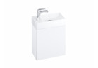 Szafka pod umywalkę mini Ravak SD Veda 40x22x50 cm, wisząca - biały połysk