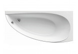 Wanna Ravak Avocado niesymetryczna lewa 160x75 cm