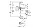 Bateria bidetowa Grohe Grandera jednouchwytowa DN 15