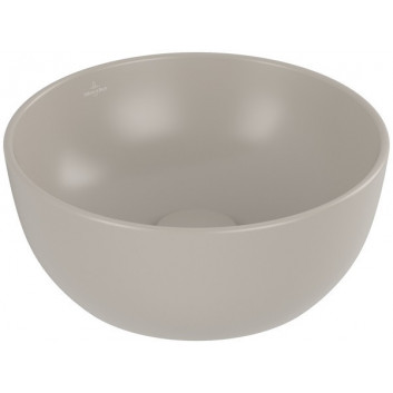 Umywalka Villeroy&Boch Artis stawiana na blacie, śr. 43 cm, Weiss Alpin