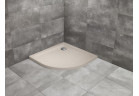 Brodzik półokrągły Radaway Doros A, akrylowy 80x80cm - stone kaszmirowy