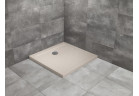 Brodzik kwadratowy Radaway Doros C, akrylowy 80x80 cm - stone kaszmirowy