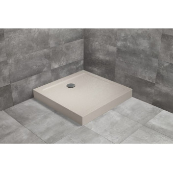 Brodzik akrylowy Radaway Doros C kwadratowy 80x80 cm- sanitbuy.pl