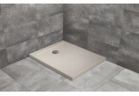 Brodzik prostokątny Radaway Doros F, 140x80cm, akrylowy - stone kaszmirowy