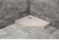 Brodzik pięciokątny lewy z obudową Radaway Doros PT E Compact 100x80cm biały