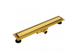 Odpływ liniowy podłogowy Balneo Slim & Low ProLine Copper 70 cm - miedziany
