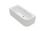 Wanna Villeroy & Boch Oberon 2.1, 180x80 cm, wersja lewa - kolor biel alpejska