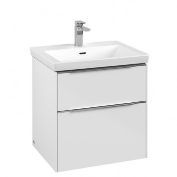 Szafka podumywalkowa Villeroy&Boch Subway 3.0. 772x576x462mm, 2 szuflady, taupe