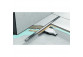 Odpływ liniowy Wiper Intensi 316 Uno Lin, 1500mm, Silver Brush, srebrny szlif