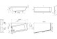 Ravak Wanna 10 160X95 L Biała- sanitbuy.pl