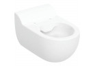 Miska WC wisząca dla dzieci Geberit Bambini 53x33 cm, lejowa, bez kołnierza - biała