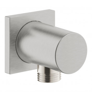 Kolanko przyłączeniowe Grohe Rainshower, ścienne, DN 15 -  czarny mat