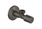 Zawór kątowy Grohe, DN 15 - brushed hard graphite