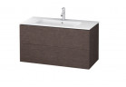 Szafka podumywalkowa Duravit L-Cube, wisząca 1020 x 481 mm - dąb ciemny szczotkowany