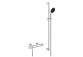 Bateria prysznicowa z termostatem Grohe Precision Flow, natynkowa, z zestawem prysznicowym - chrom