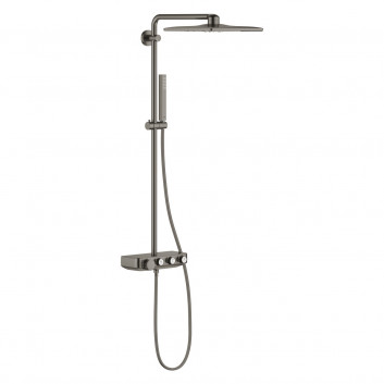 Zestaw prysznicowy Grohe Euphoria SmartControl System 310 Duo z termostatem - brushed hard graphite