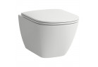 Miska WC wisząca Laufen Pro Lua 360 x 520 mm, Silent Flush, Rimless - biała