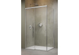 Drzwi kabiny prysznicowej Radaway Idea 8 KDJ 110, lewe, 1100x2005 mm - szkło przejrzyste, profil chrom