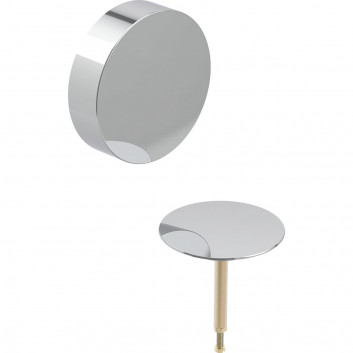 Zestaw odpływowo-przelewowy Geberit do wanien standardowych, d52, długość 26 cm
