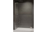 Ścianka prysznicowa walk-in Radaway Modo SL II 100 lewa, szkło przejrzyste, profil GunMetal