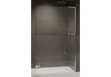 Ścianka prysznicowa walk-in Radaway Modo SL II 70 prawa, szkło przejrzyste, profil GunMetal