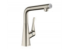 Bateria kuchenna Hansgrohe Metris Select M71, jednouchwytowa 320, 1jet - stal szlachetna finish