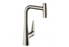 Bateria kuchenna Hansgrohe Talis Select M51, jednouchwytowa 300, wyciągana wylewka, 2jet, sBox - stal szlachetna finish