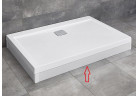 Obudowa do brodzika prostokątnego Radaway Argos D 120 cm aluminium - biała