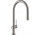 Bateria kuchenna Hansgrohe Talis M54, jednouchwytowa, z wyciąganą wylewką, 2jet, sBox - czarny chrom szczotkowany