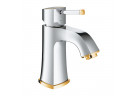 Bateria umywalkowa Grohe Grandera, stojąca, rozmiar M - chrom/ złoty