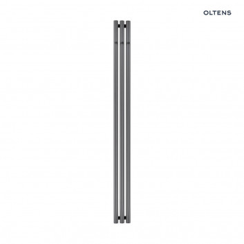 Grzejnik dekoracyjny Oltens Stang 180x15 cm - czarny mat