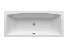 Wanna prostokątna Ravak Formy 02 Slim (cienki górny rant) 180x80 cm, akrylowa - biała