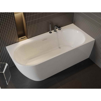 Wanna wolnostojąca Excellent Olia 2.0, 150x73cm, owalna, akrylowa, biała