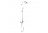 System prysznicowy Grohe Tempesta System 210, z termostatem do montażu ściennego - chrom