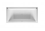 Wanna z hydromasażem 150x75cm, Duravit Qatego, Combi-System P -  Biały