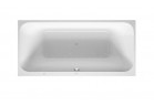 Wanna z hydromasażem Duravit Happy D.2 190x90 cm, wariant hydromasażu Air-System - biała