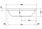 Wanna z hydromasażem Duravit Starck 200x100 cm, wariant hydromasażu Air-System - biała