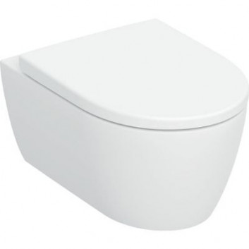 Miska Geberit Icon lejowa, wisząca rimfree, bezrantowa
