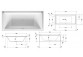 Wanna z hydromasażem Duravit Happy D.2 190x90 cm, wariant hydromasażu Air-System - biała