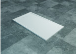 Brodzik konglomeratowy Ronal Livada W20AS 80x90 cm, prostokątny - biały