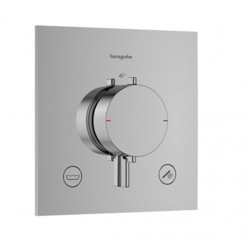 Bateria termostatyczna Hansgrohe Ecostat Comfort S, do 2 odbiorników, podtynkowa - chrom